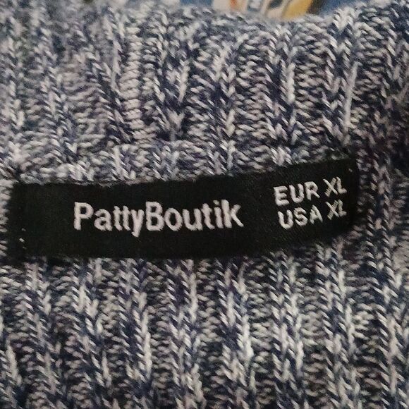 Patty Boutik Ribbed Knit Hoodie.Sweater  Sz XL  NWOT - Picture 8 of 8